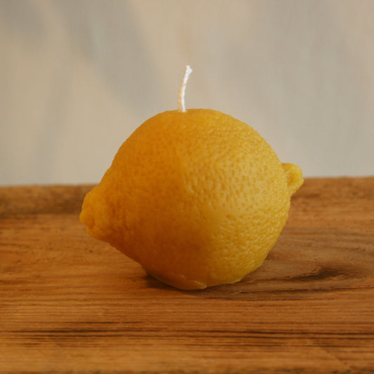Bienenwachskerze - Zitrone