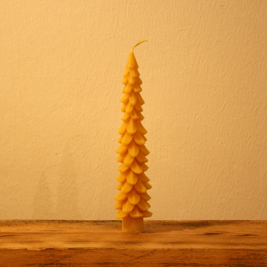 Bienenwachskerze - Tannenbaum